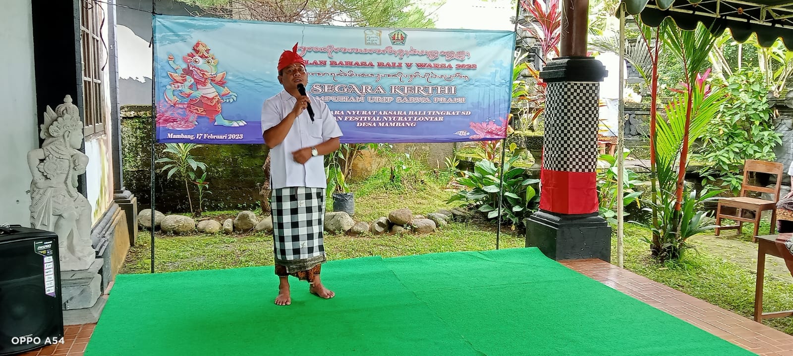 Bulan Bahasa Bali Desa Mambang 2023